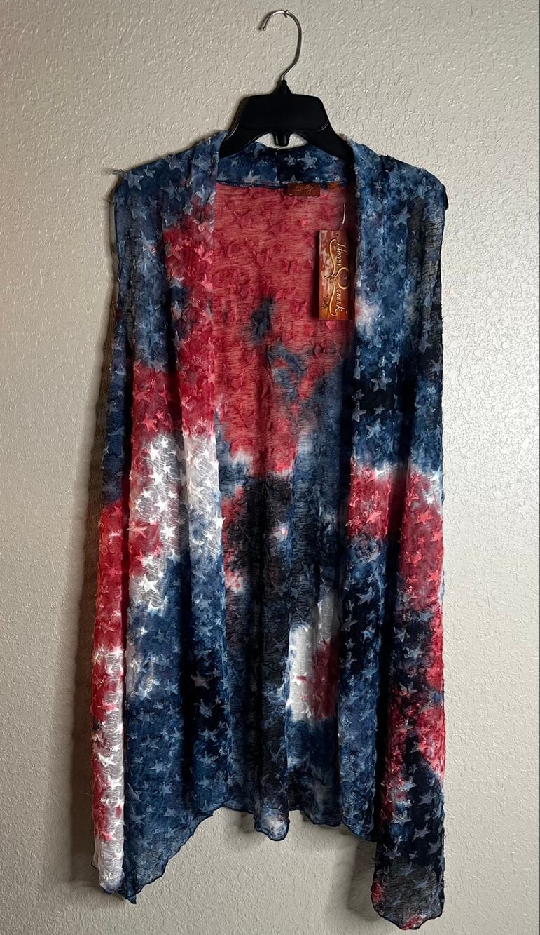 Honey Creek Women’s LONG Duster Vest Size XL